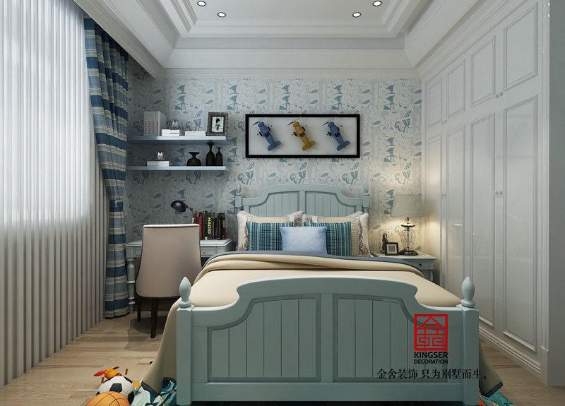 林蔭大院206平米簡歐風格裝修效果圖