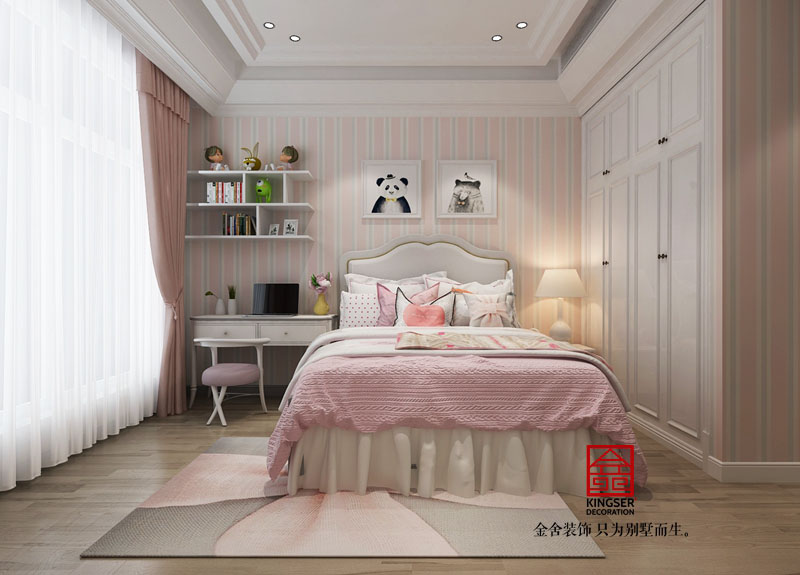 林蔭大院206平米簡歐風格裝修效果圖