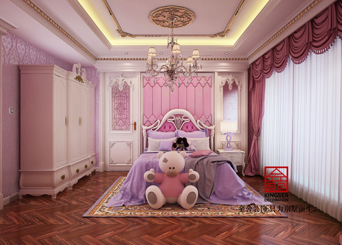 新源燕府286平米法式風格裝修效果圖