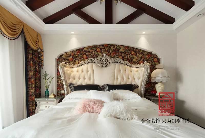 國賓壹號280平米美式風(fēng)格裝修實景