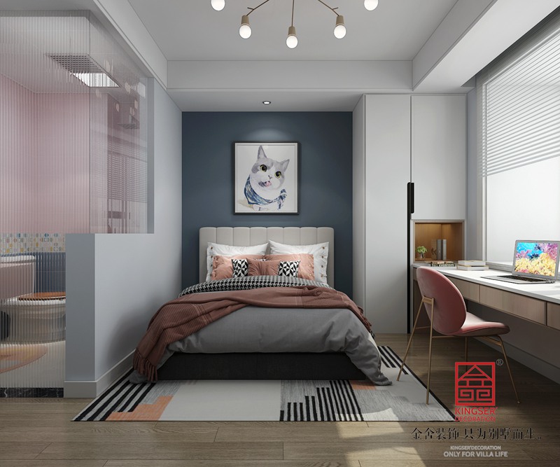 天山國賓壹號(hào)149平米北歐風(fēng)格裝修效果圖