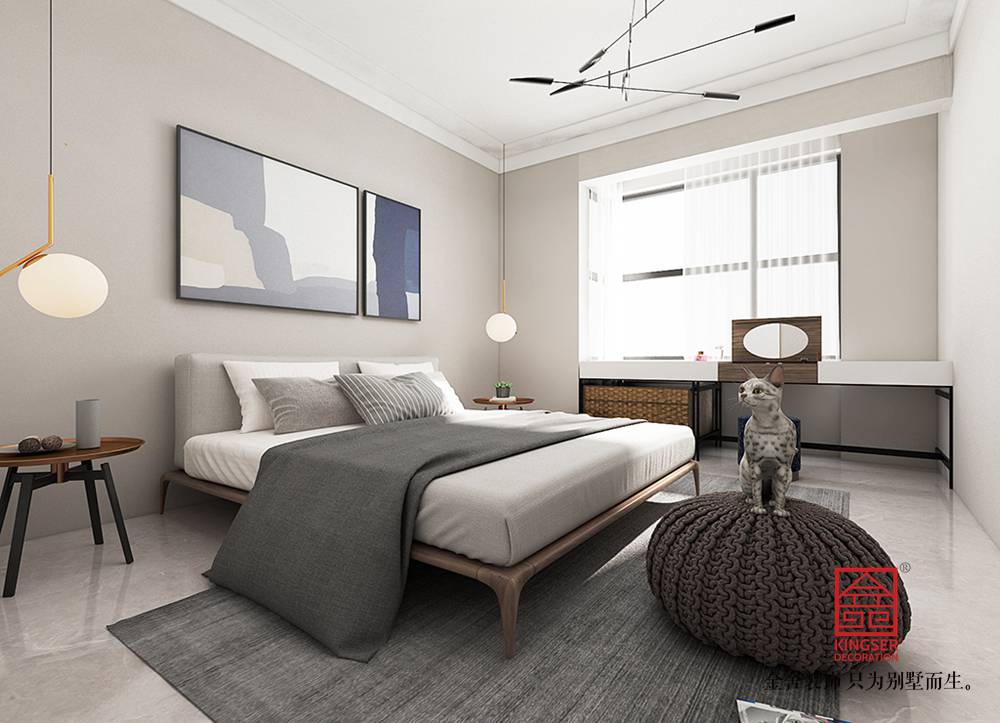 保利東郡106平米北歐風格裝修效果圖