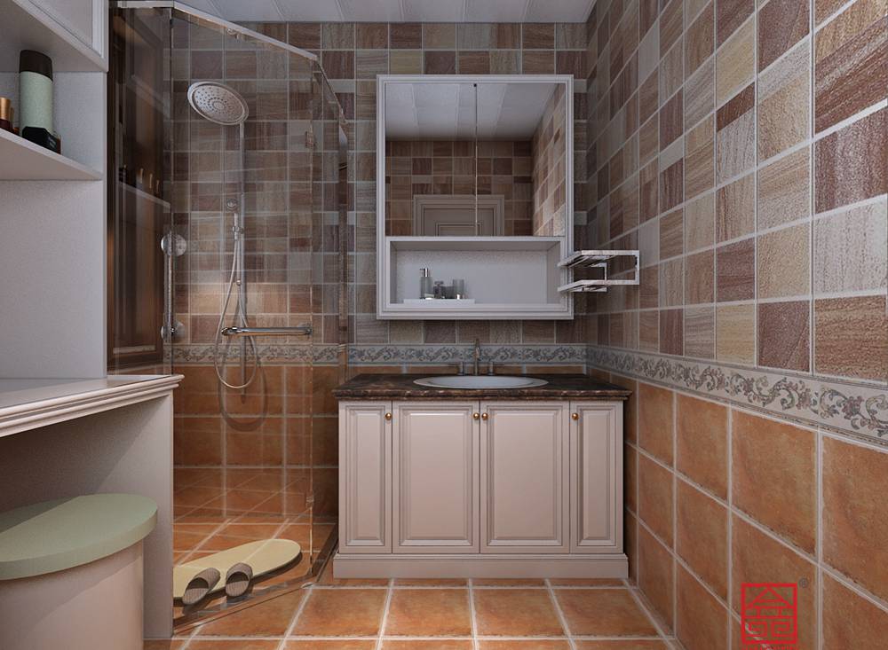 國(guó)賓壹號(hào)139平米歐式風(fēng)格裝修效果圖