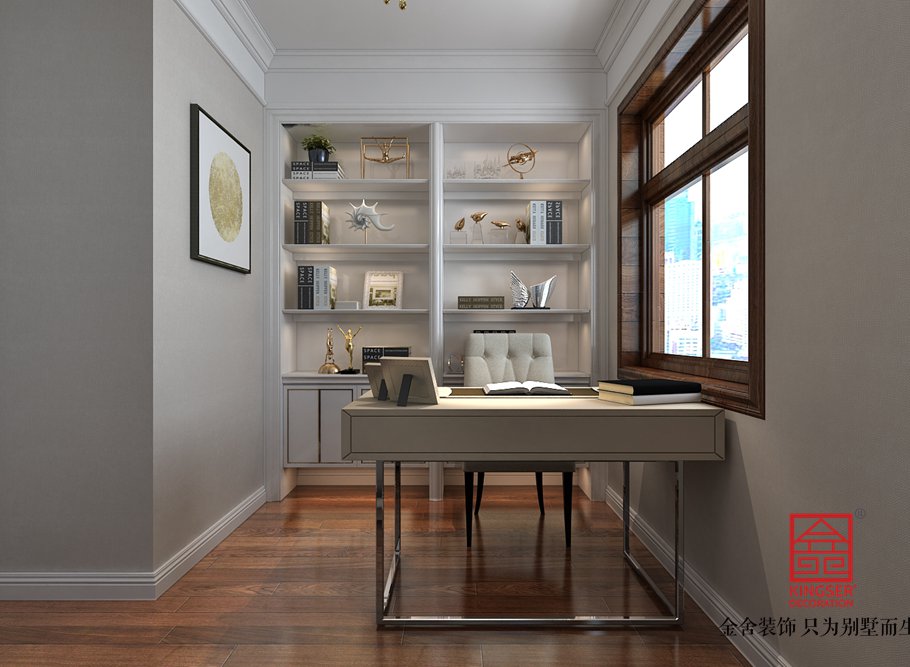 國賓壹號139平米美式裝修案例