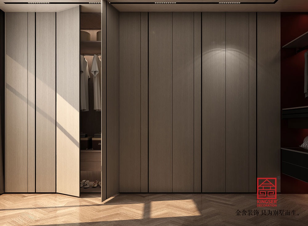 東南智匯城別墅裝修-現(xiàn)代風(fēng)格-衣帽間