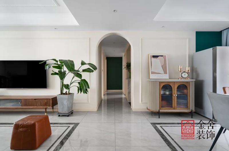 盛邦大都會北歐復(fù)古風(fēng)格裝修實景圖