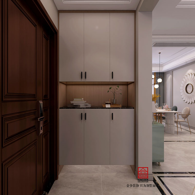 國賓壹號158平米美式風(fēng)格裝修效果圖