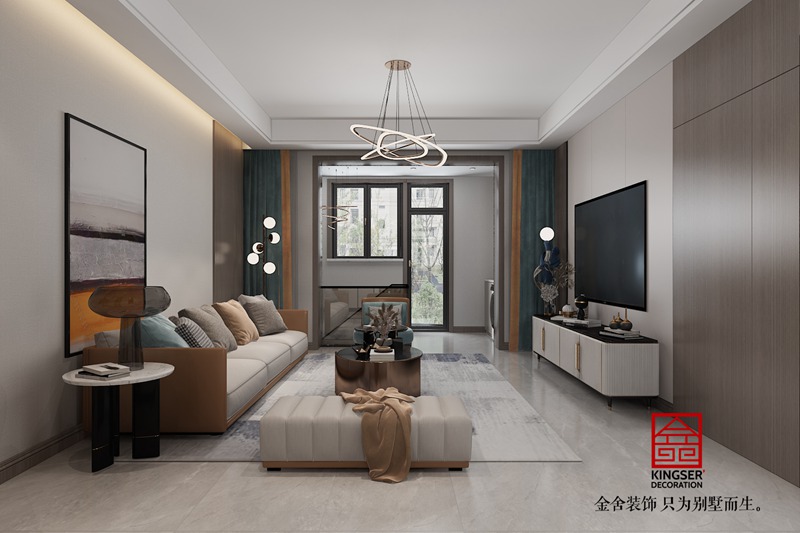 福美十號(hào)院220平底躍裝修現(xiàn)代簡約效果圖