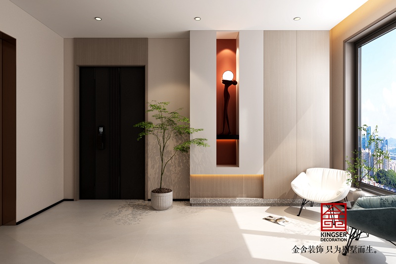 國仕山極簡風格裝修效果圖
