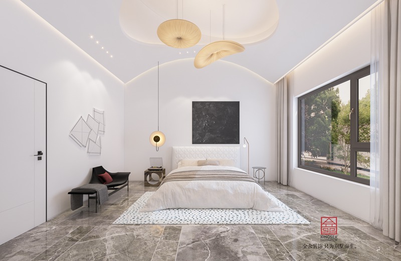 榮盛御府440平米現(xiàn)代風格別墅裝修設計