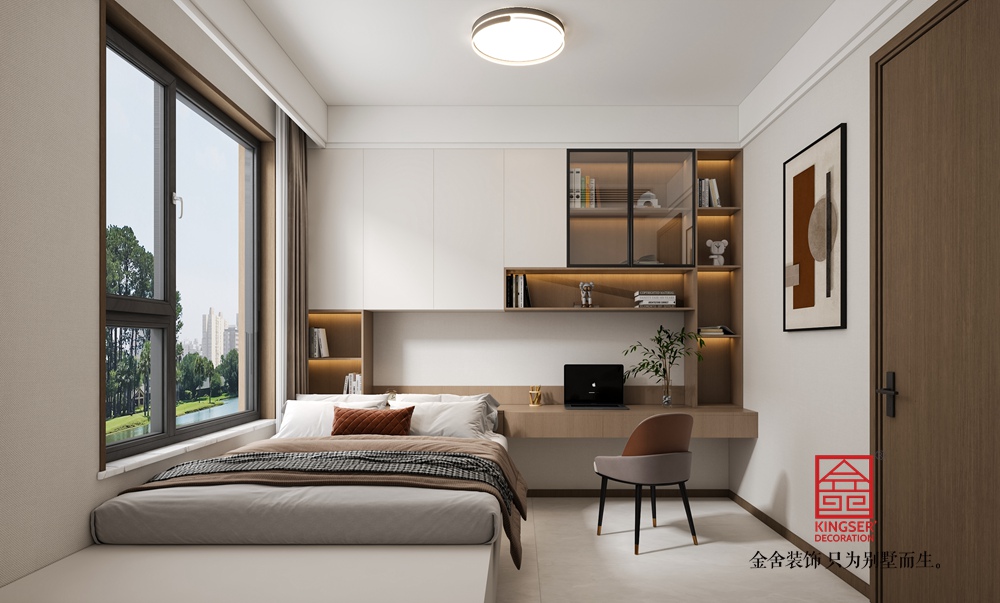 錦江府153平米現(xiàn)代簡約裝修-兒童房